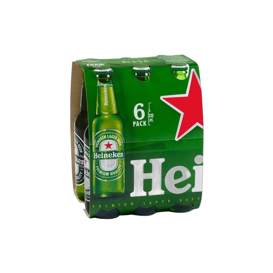 Heineken Pale Lager - 6 bottles