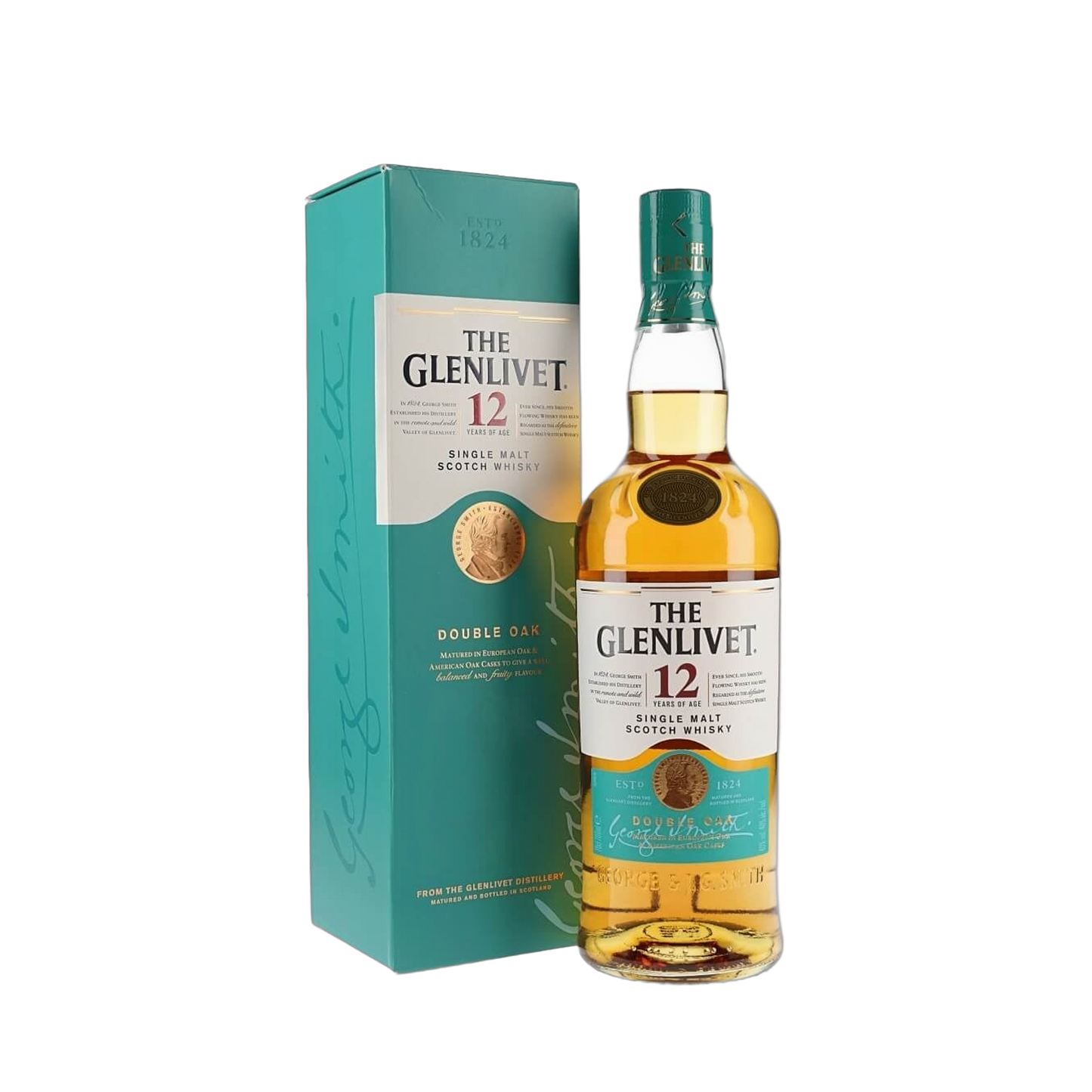 The Glenlivet 12-Year-Old Single Malt Scotch Whisky - 750ml