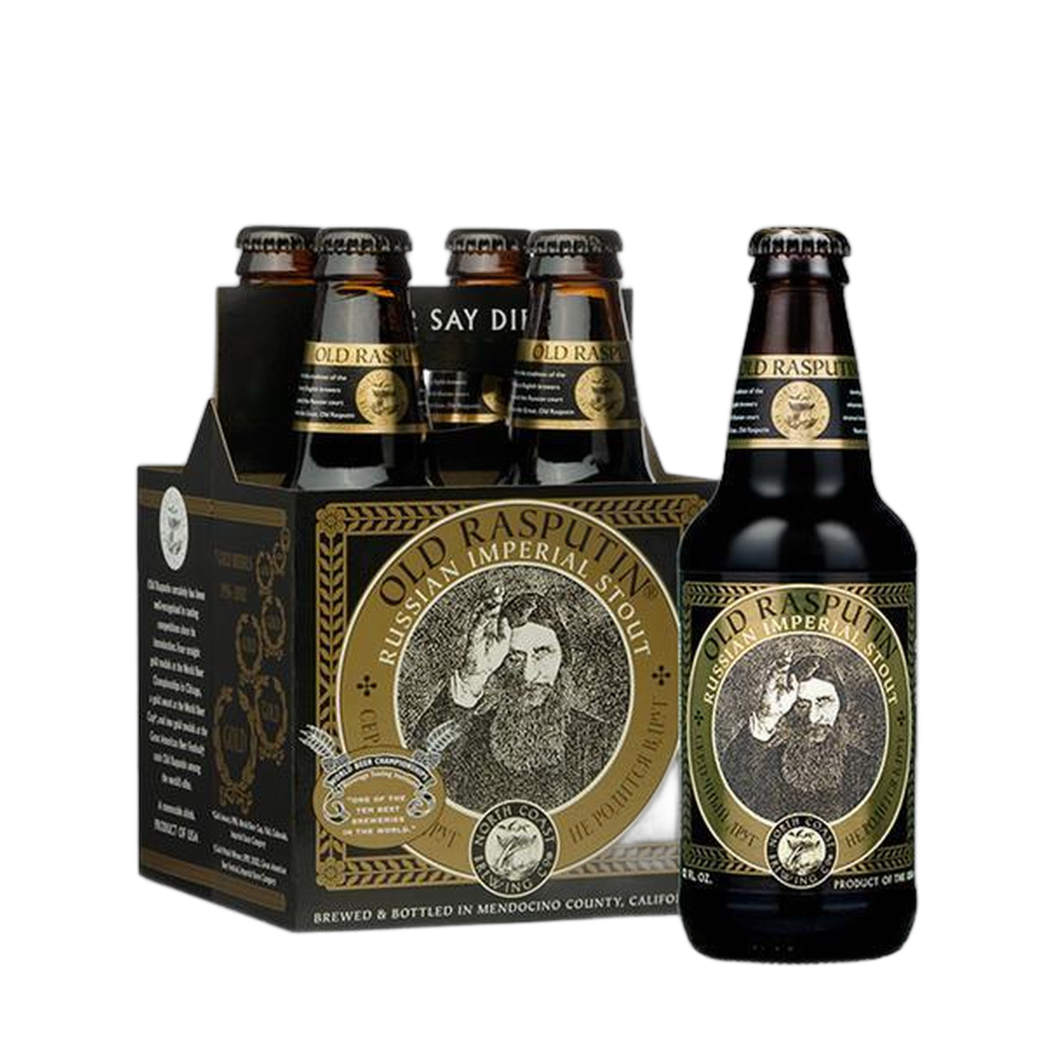 Old Rasputin Russian Imperial Stout - 4 Bottles