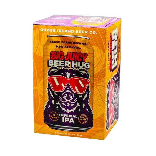 Big Beer Hug Mango - 6-Pack/12-oz