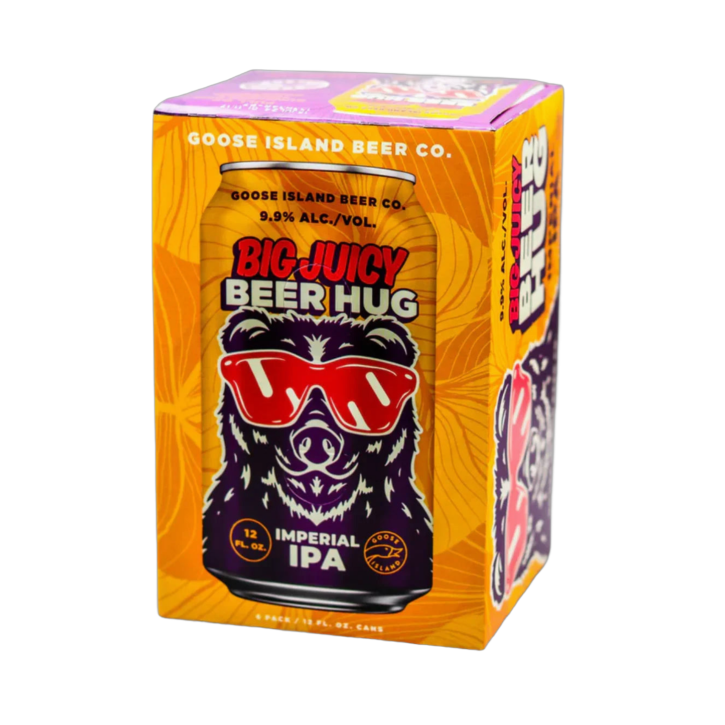 Big Beer Hug Mango - 6-Pack/12-oz