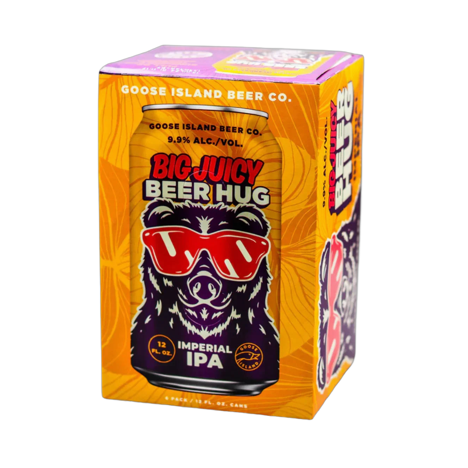 Big Beer Hug Mango - 6-Pack/12-oz