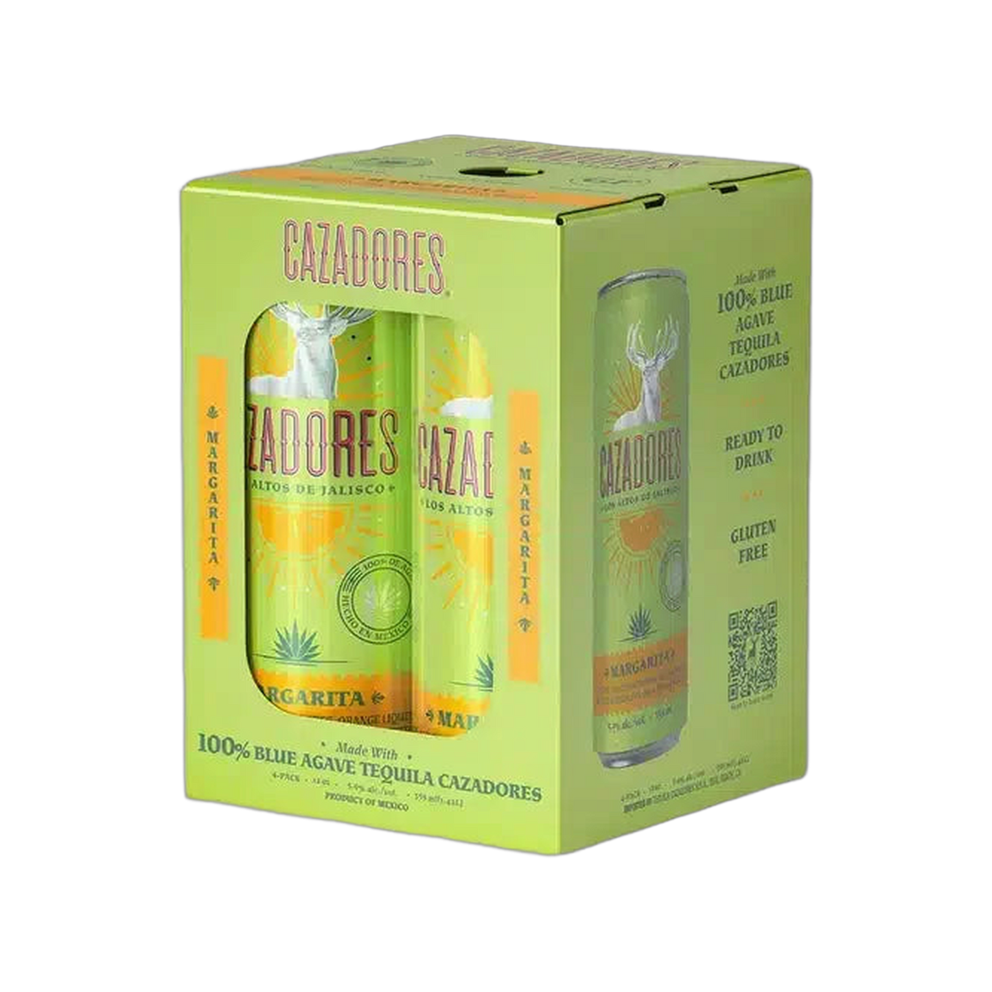 Cazadores Cocktail Margarita - 4-Pack 12oz