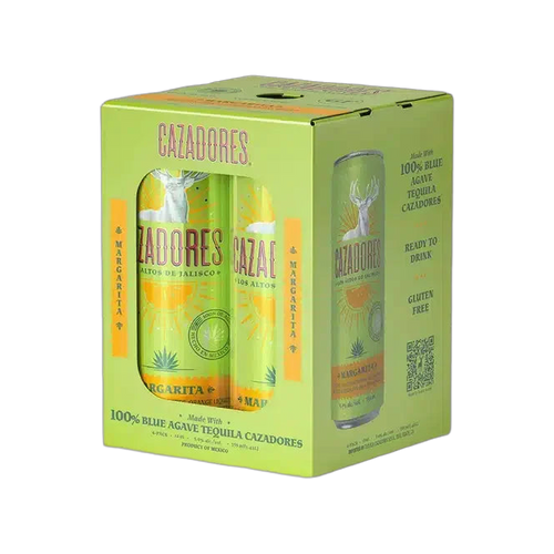 Cazadores Cocktail Margarita - 4-Pack 12oz