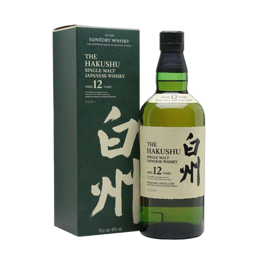 The Hakushu 12-Year-Old Single Malt Japanese Whisky - 750ml