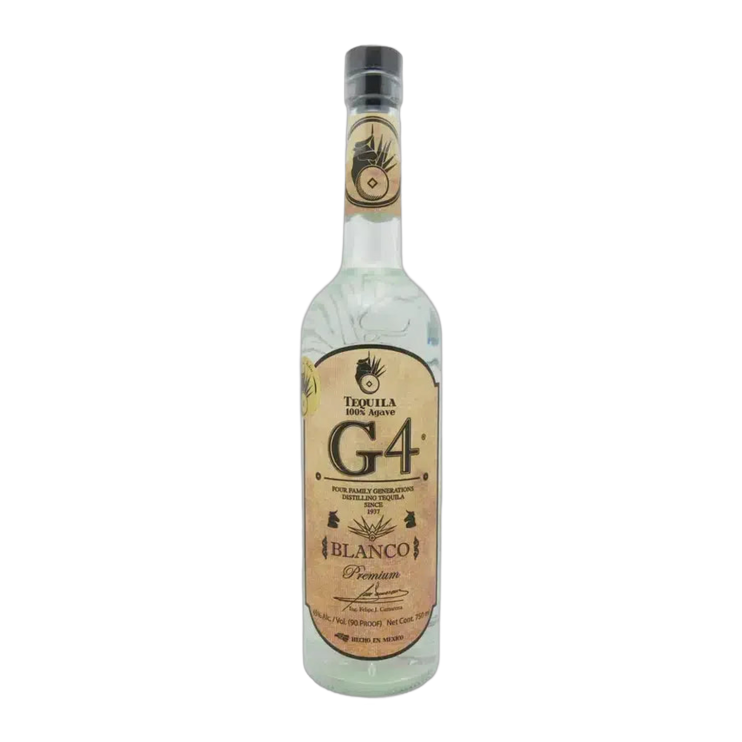 G4 Tequila Blanco de Madera - 750ml