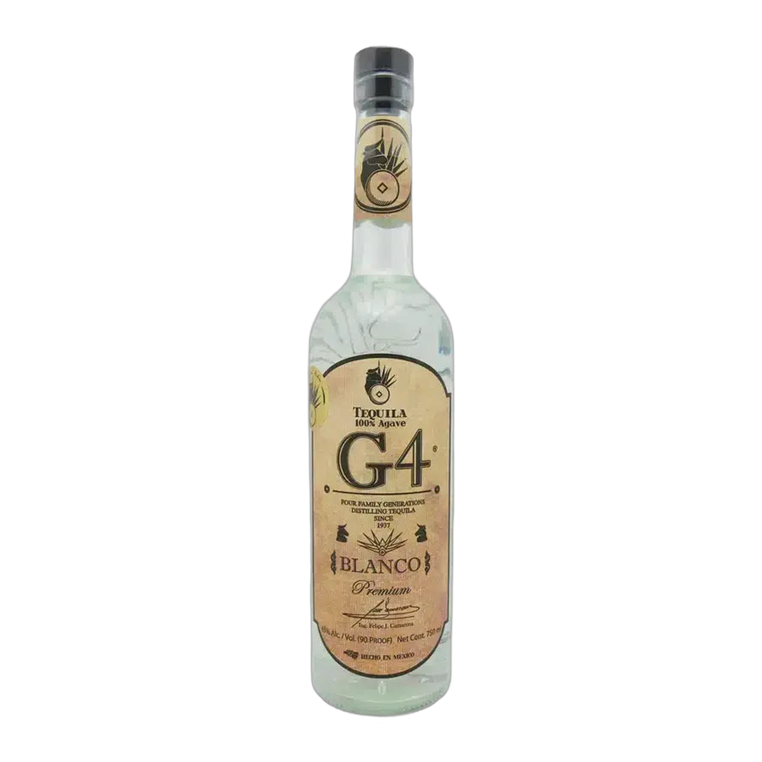 G4 Tequila Blanco de Madera - 750ml