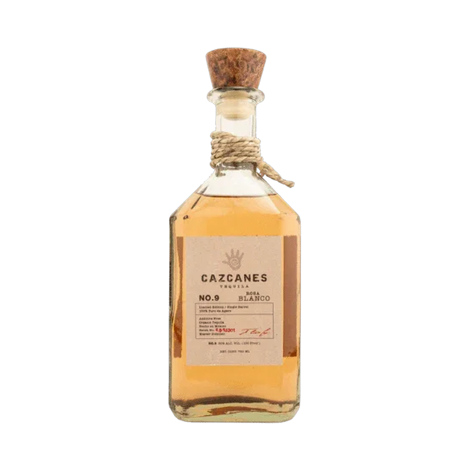Cazcanes No. 9 Rosa Blanco Limited Edition Tequila - 750ml