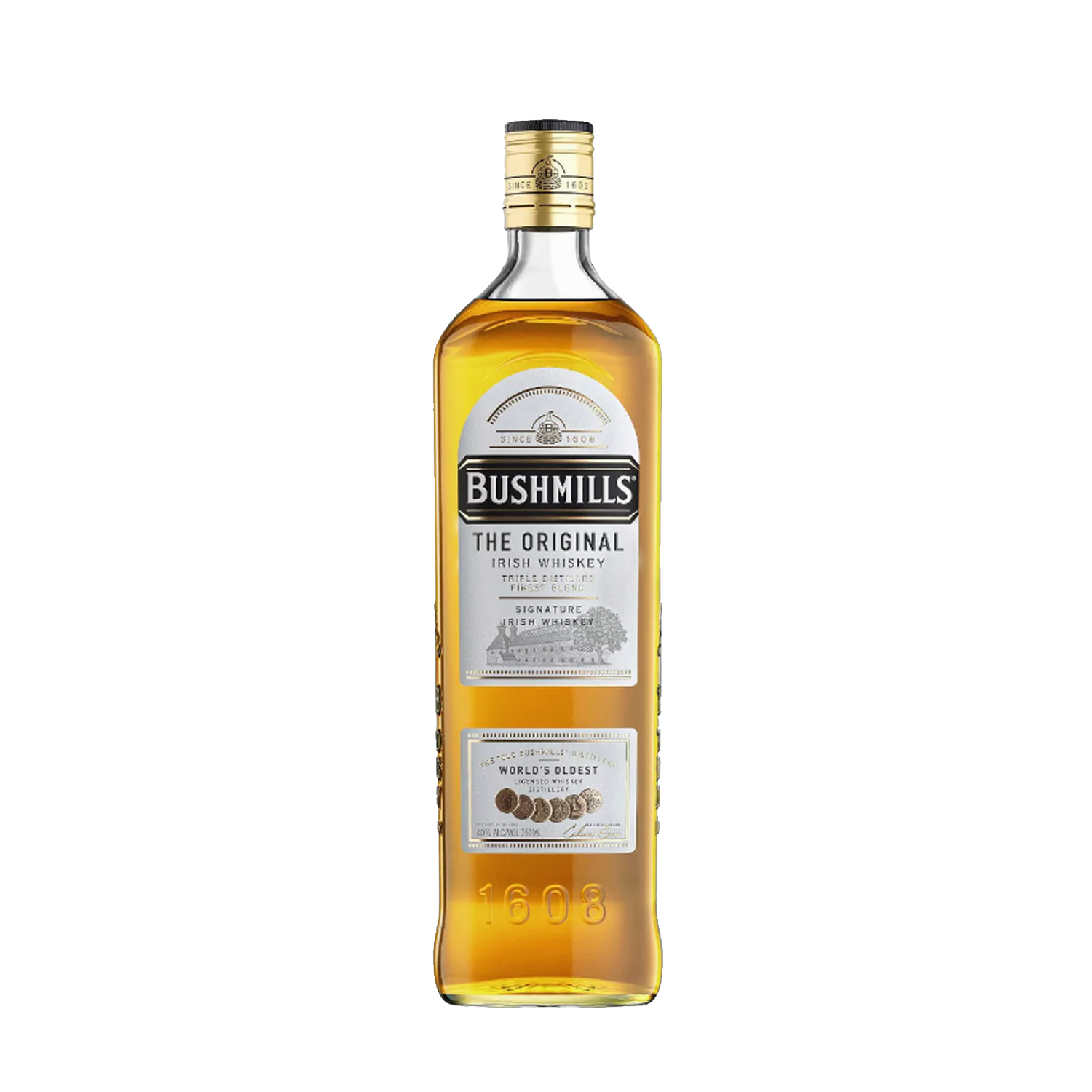 Bushmills Triple Distilled Irish Whiskey - 750ml