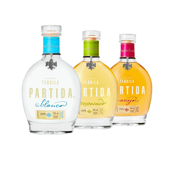 Partida Tequila 3-Pack - Blanco | Partida Tequila 3-Pack - Reposado | Partida Tequila 3-Pack - Añejo