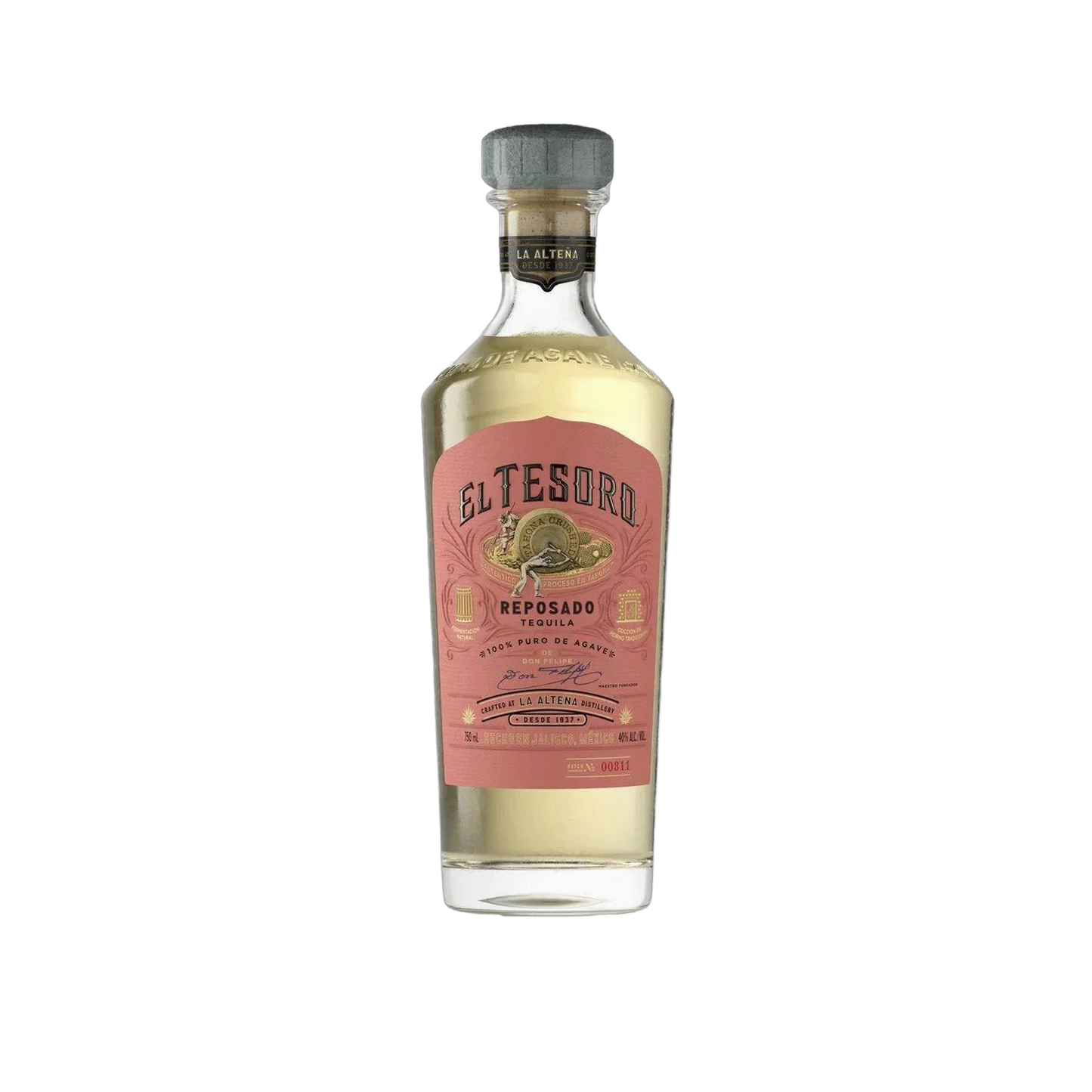 El Tesoro Reposado Tequila - 750ml