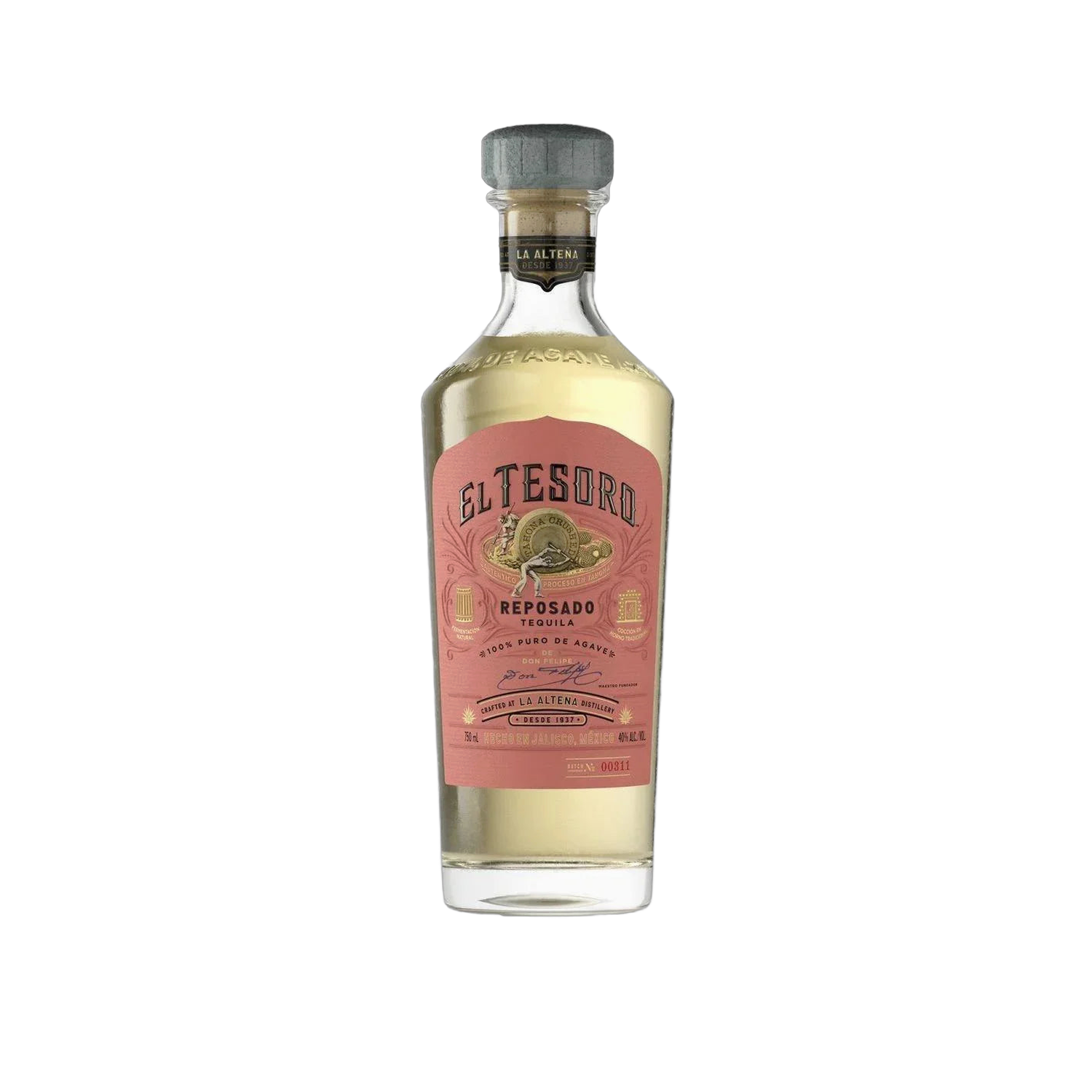 El Tesoro Reposado Tequila - 750ml