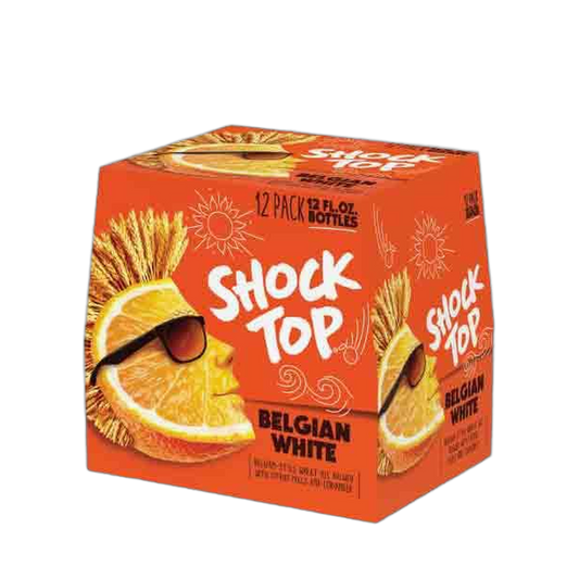 Shock Top Belgian White Ale - 12 Bottles