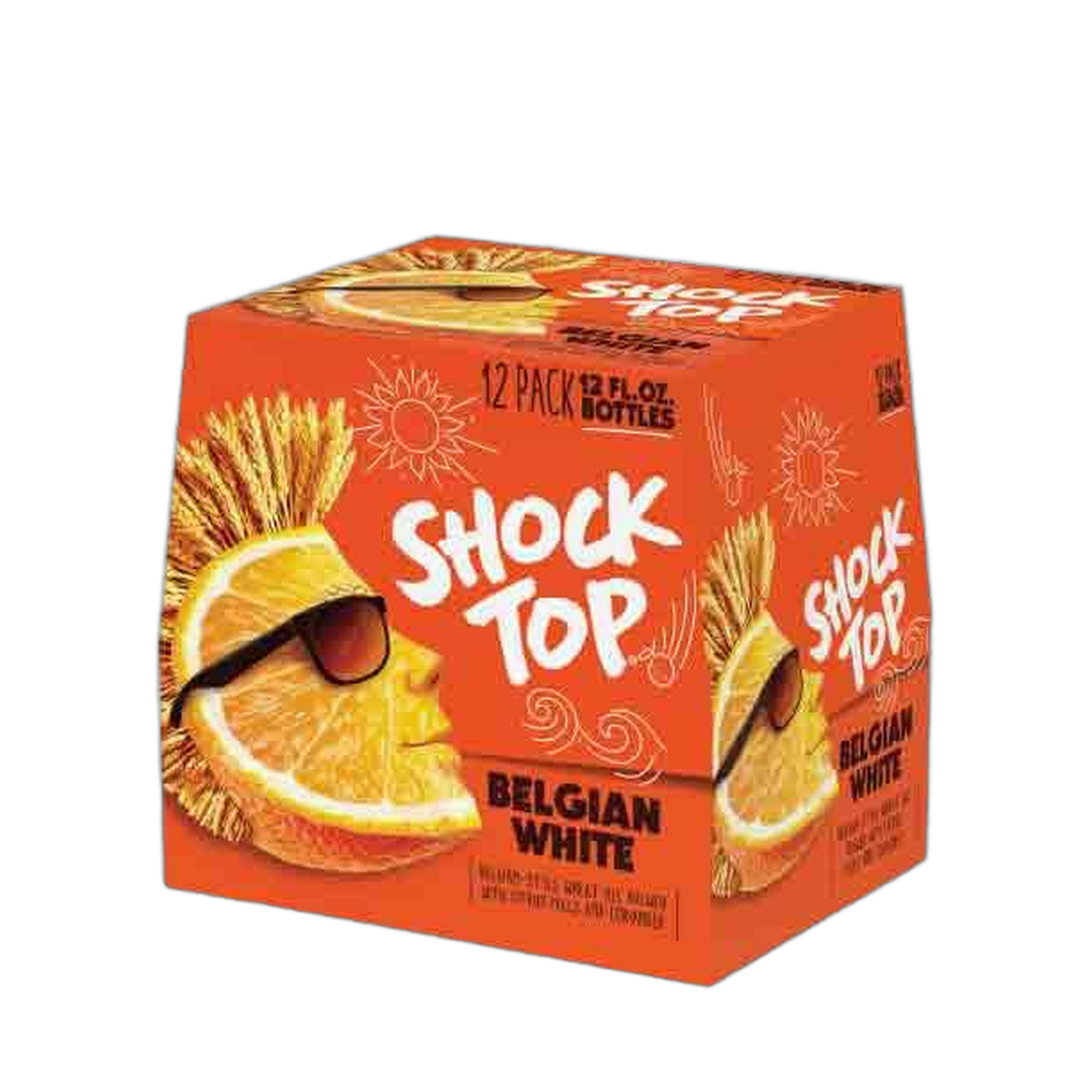 Shock Top Belgian White Ale - 12 Bottles