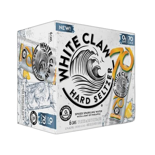 White Claw Pineapple 7.0% ABV 6-Pack