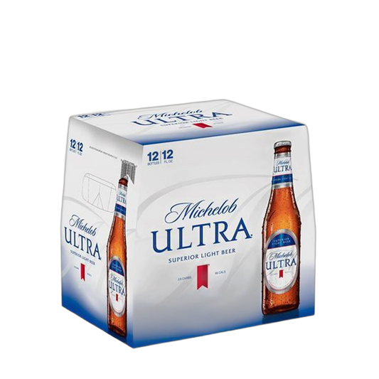 Michelob Ultra American Light Lager - 12 bottles