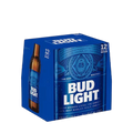 Bud Light American Lager 12oz Bottles - 12-Pack