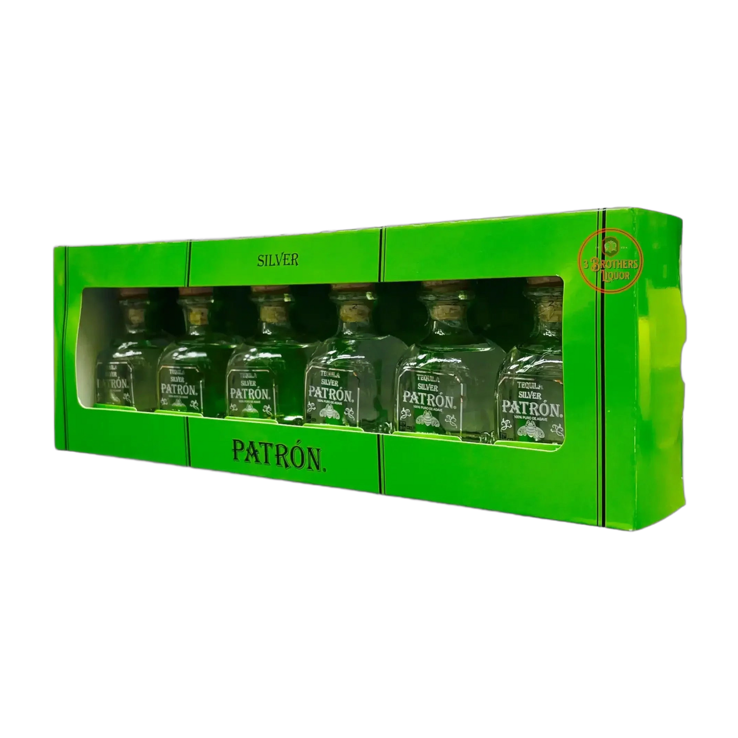 Patrón Silver Tequila Mini Shots - Set of 6 - 50ml