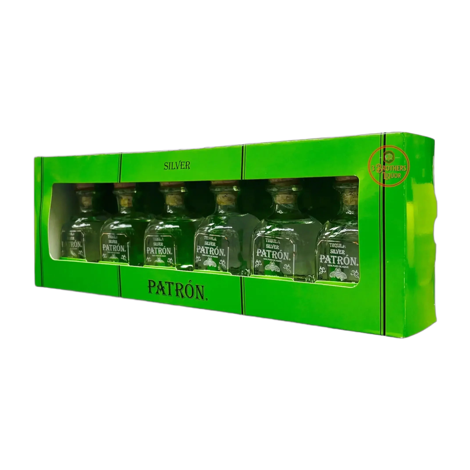 Patrón Silver Tequila Mini Shots - Set of 6 - 50ml