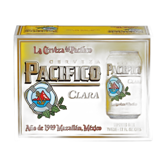 Pacifico Pilsner-Style Lager, 12 Cans