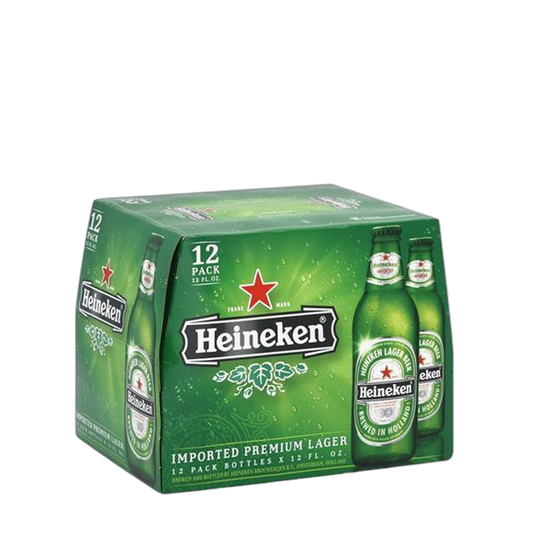 Heineken Pale Lager - 12 bottles