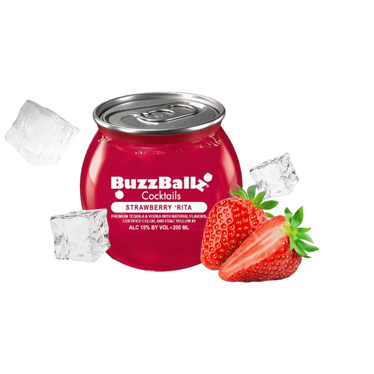 BuzzBall Strawberry Margarita - 200ml