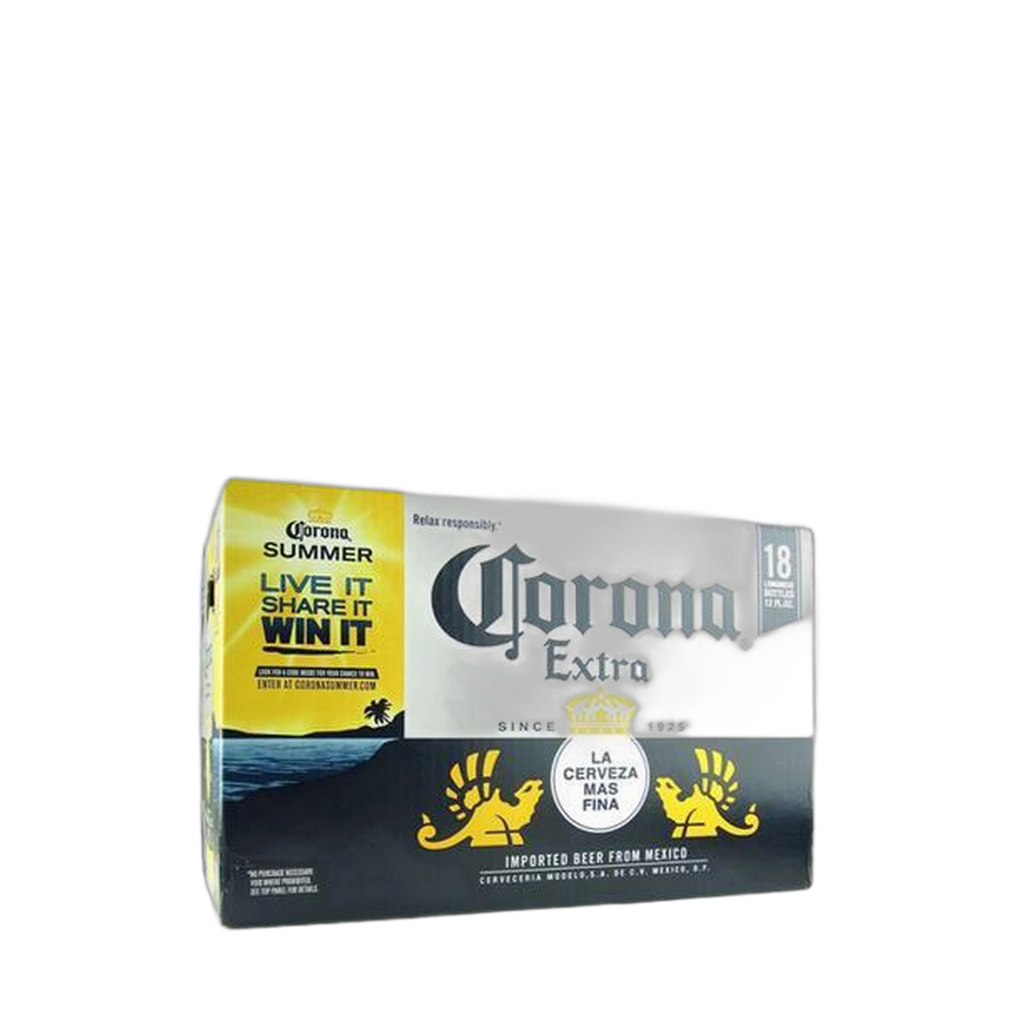 Corona Extra Mexican Pale Lager - 18 bottles
