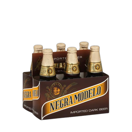 Modelo Negra Mexican Pale Lager - 6 bottles