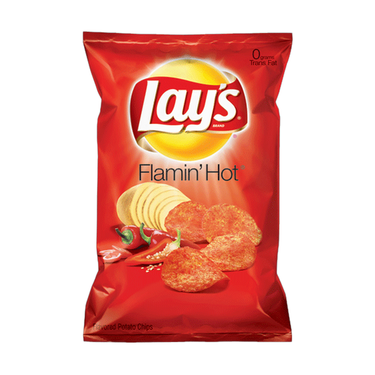 Lay's Flamin' Hot Potato Chips 3oz