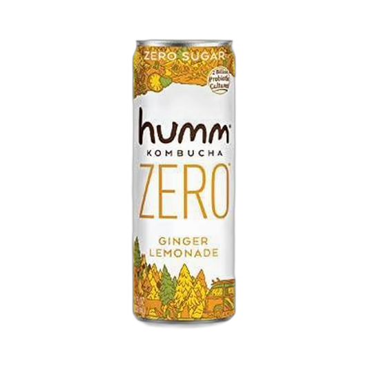 Humm Kombucha Ginger Lemonade Zero 11oz