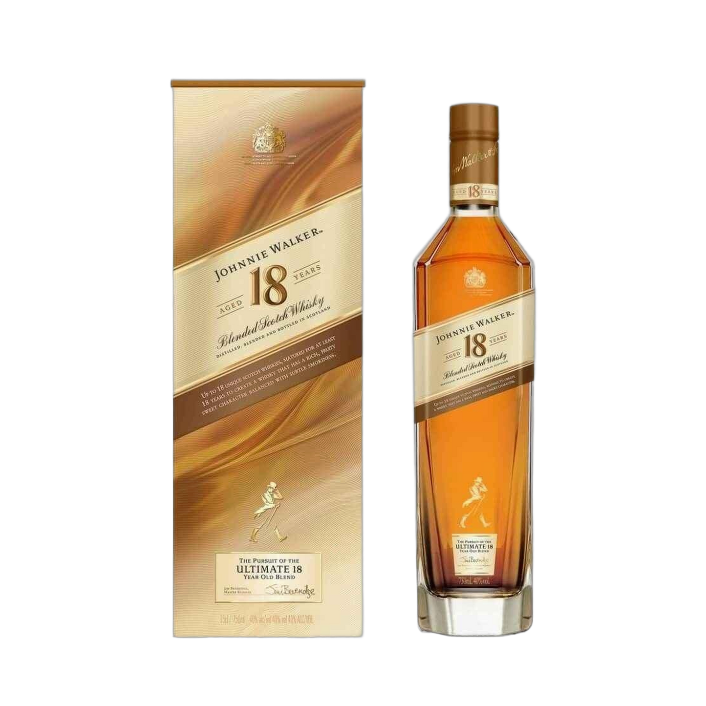 Johnnie Walker Gold 18-Year-Old Blended Scotch Whisky - 750ml