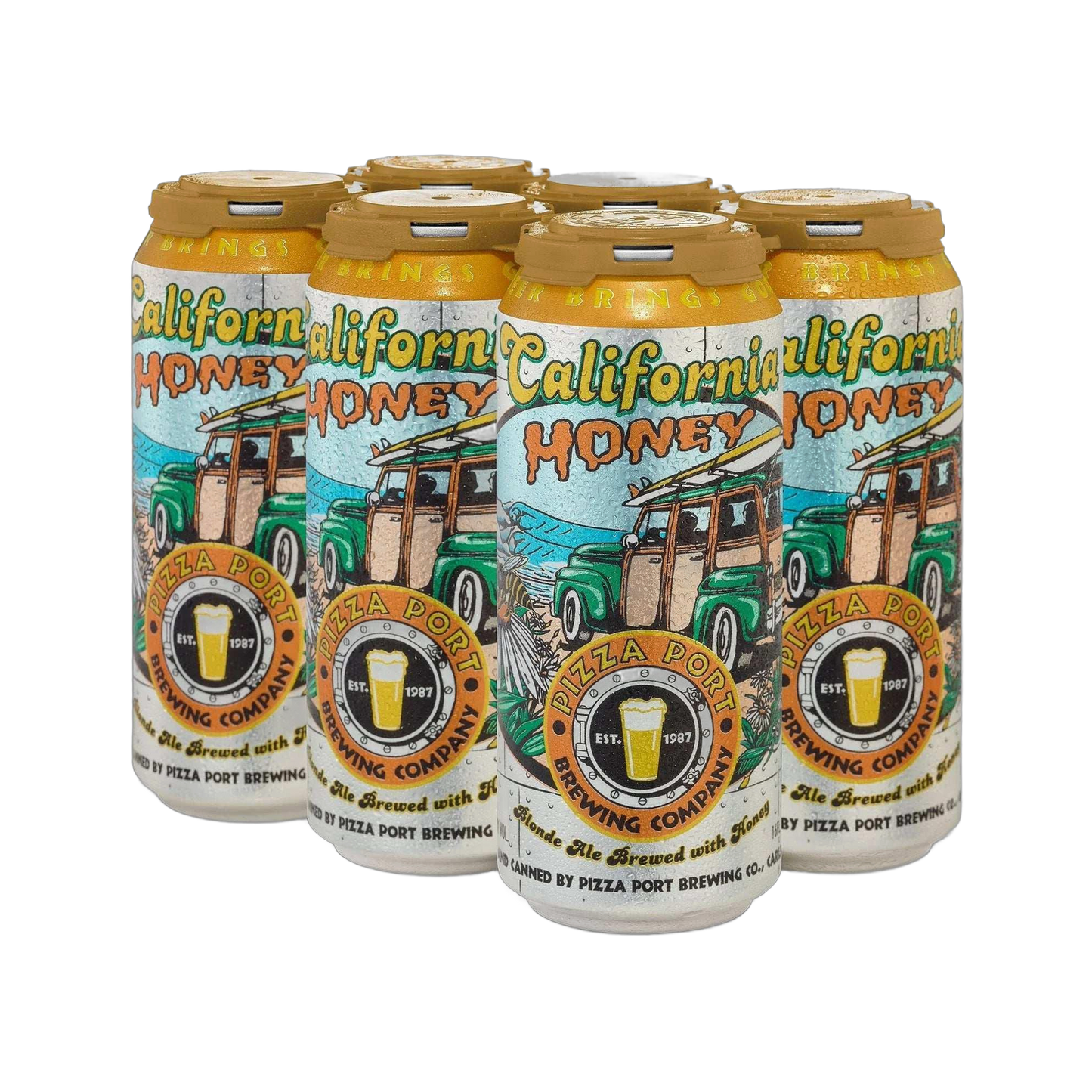 Pizza Port California Honey Ale - 6-Pack