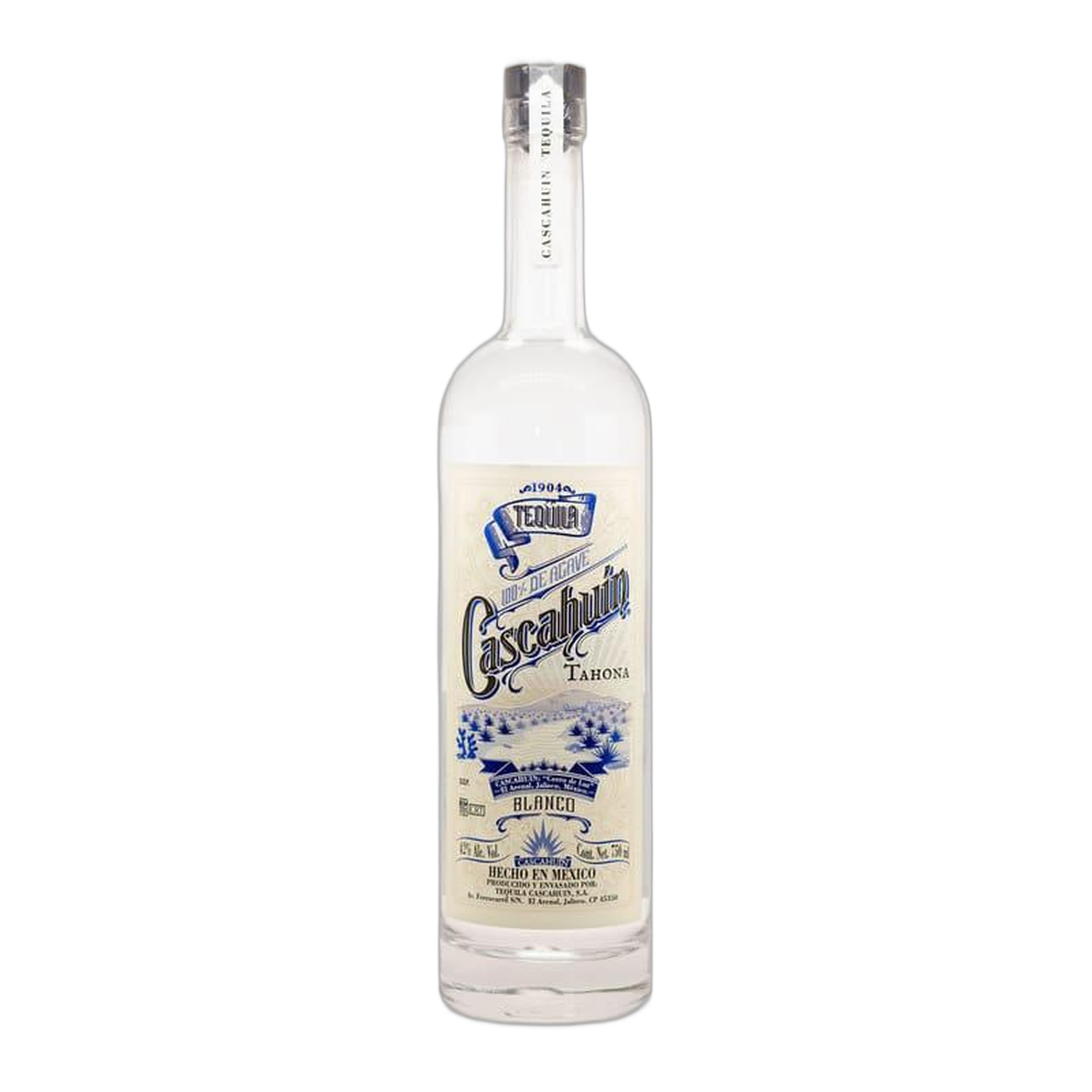 Cascahuin Tahona Blanco Tequila - 750ml