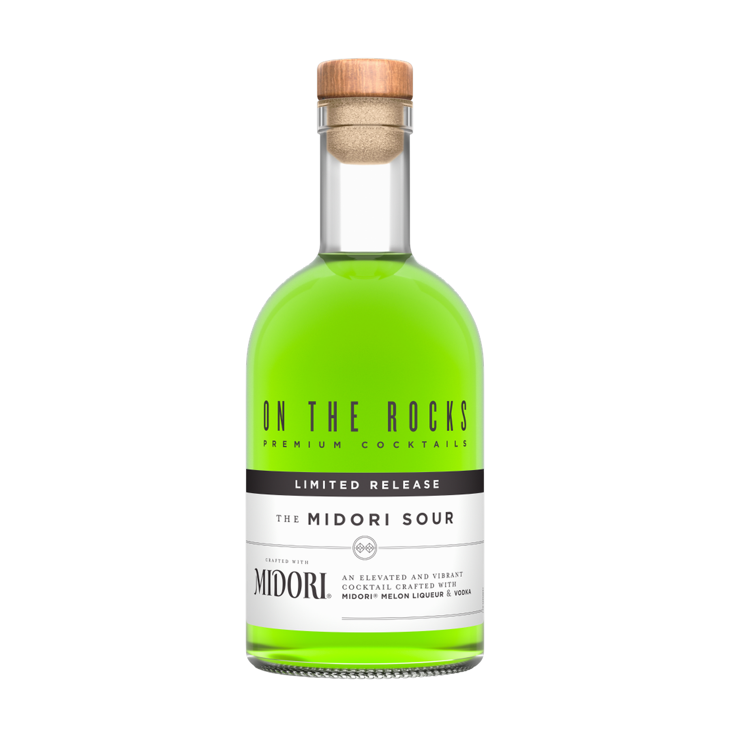 On the Rocks Midori Sour - 375ml