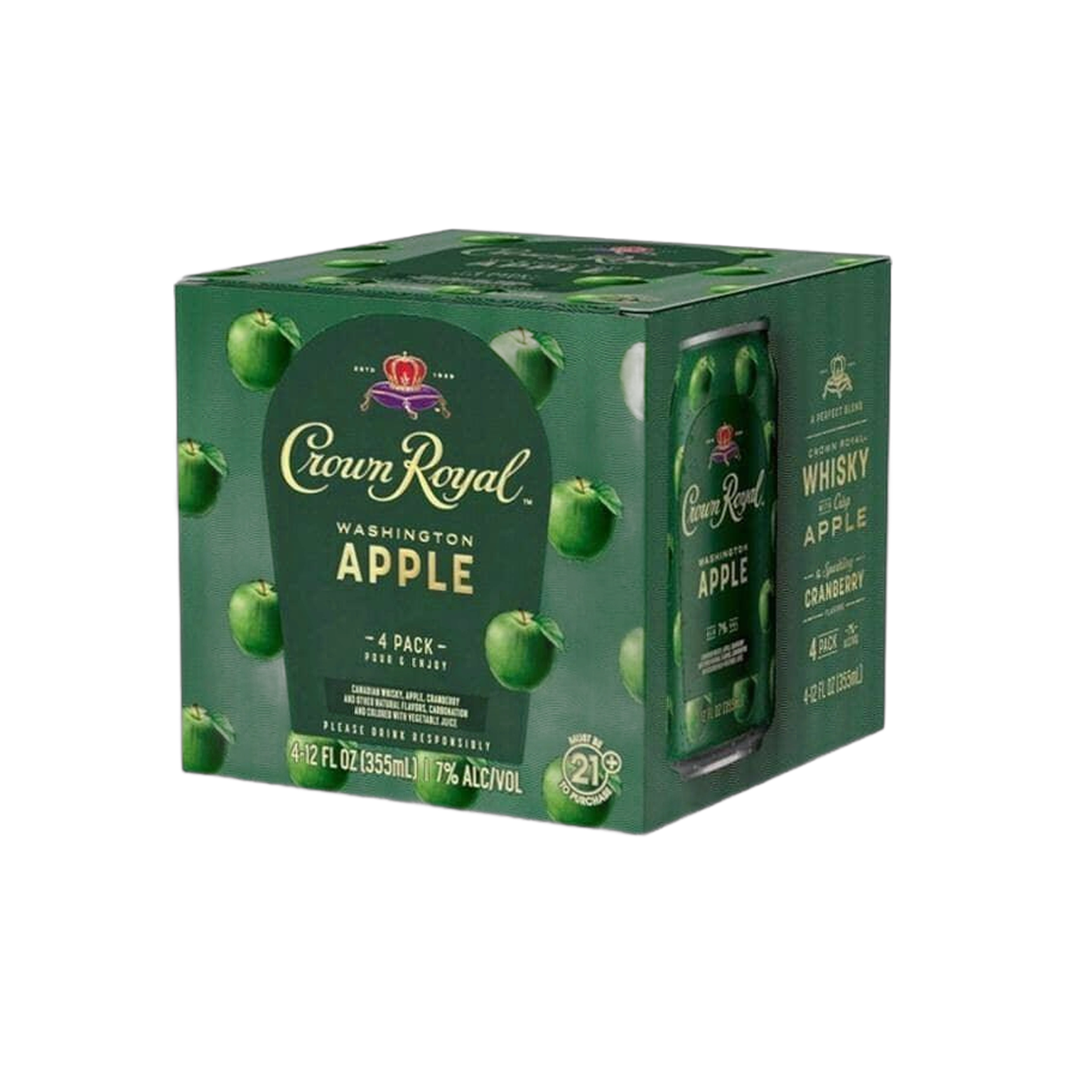 Crown Royal Washington Apple 4-Pack 12oz