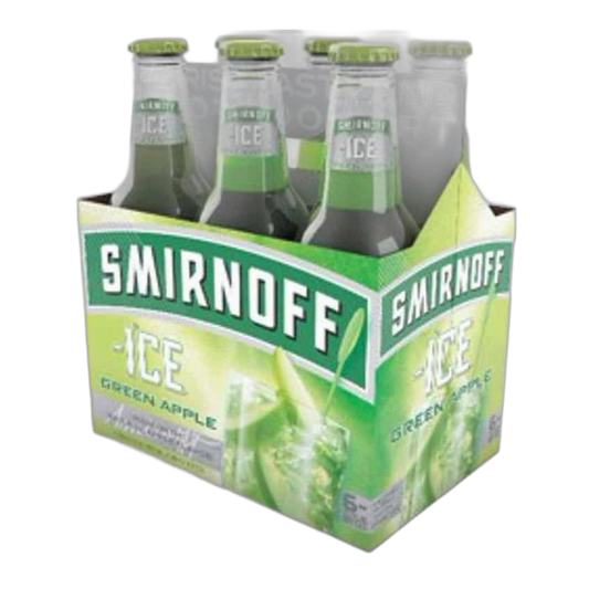Smirnoff Ice Green Apple - 6-Pack