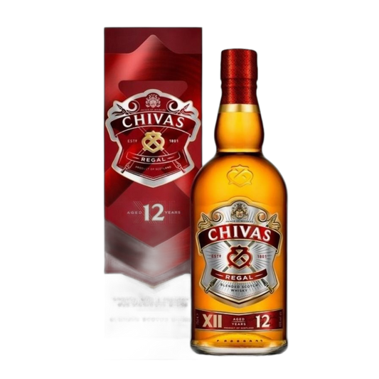 Chivas Regal Blended Scotch Whisky 12-Year-Old - 750ml