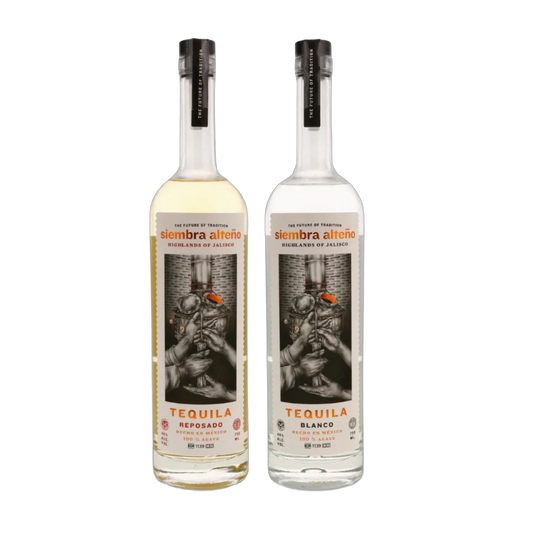 Siembra Alteno Tequila Blanco and Reposado – 2-Pack