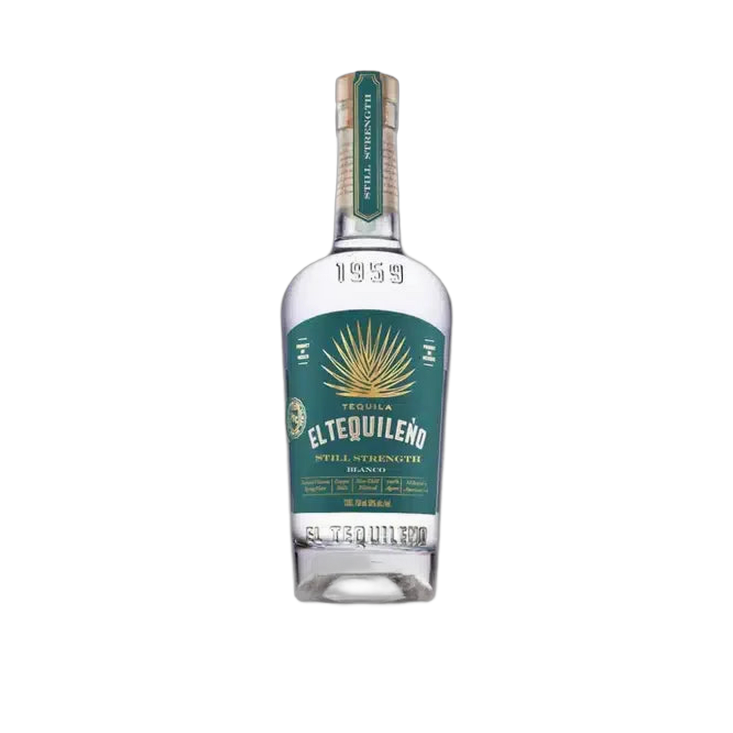 El Tequíleño Still Strength Blanco Tequila - 750ml