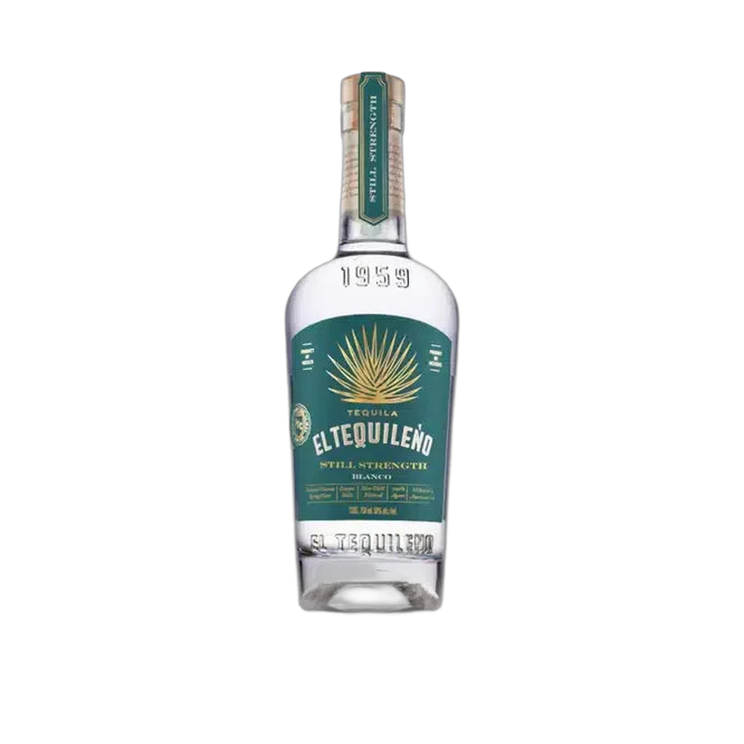 El Tequíleño Still Strength Blanco Tequila - 750ml