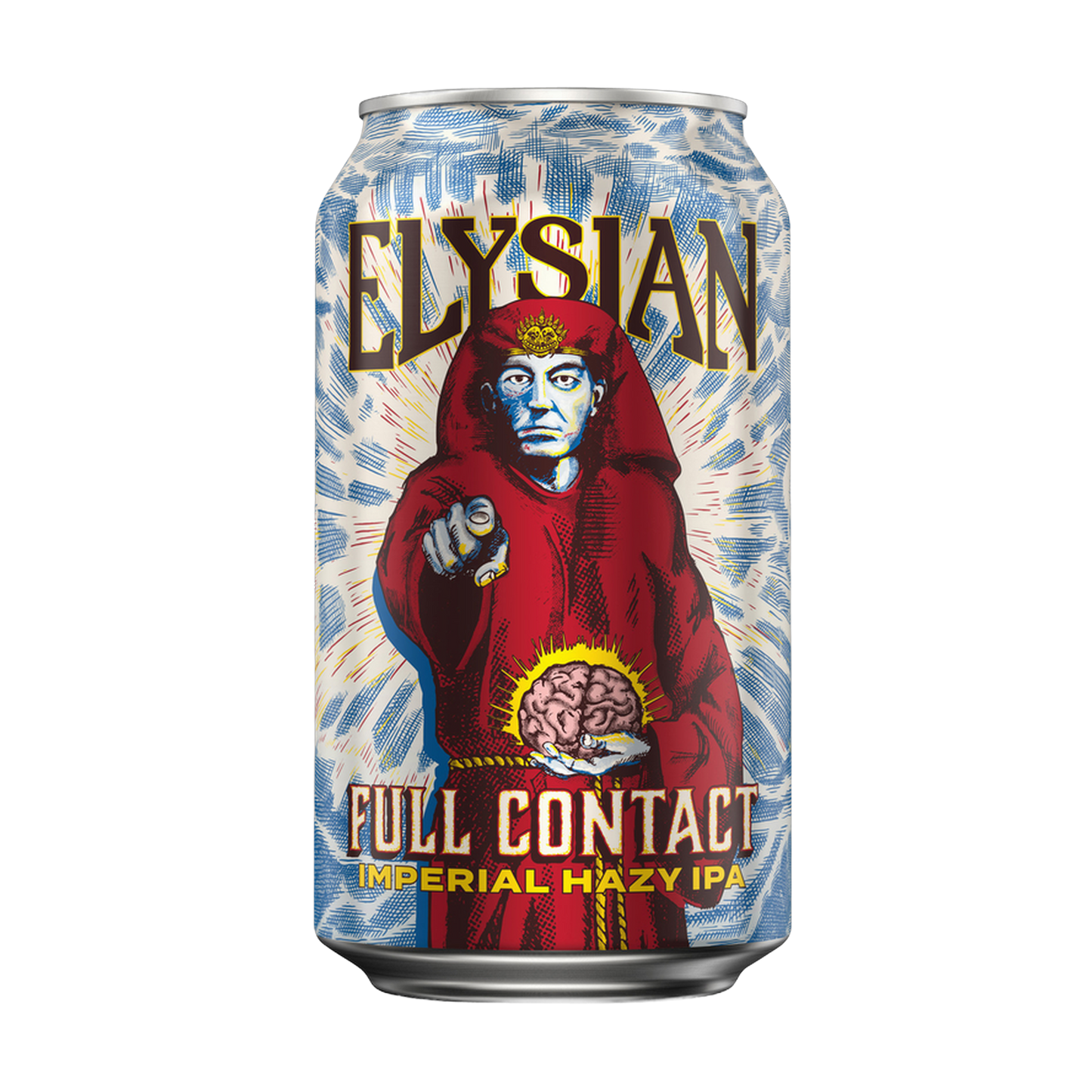 Elysian Full Contact Imperial Haze IPA - 6-Pack Cans