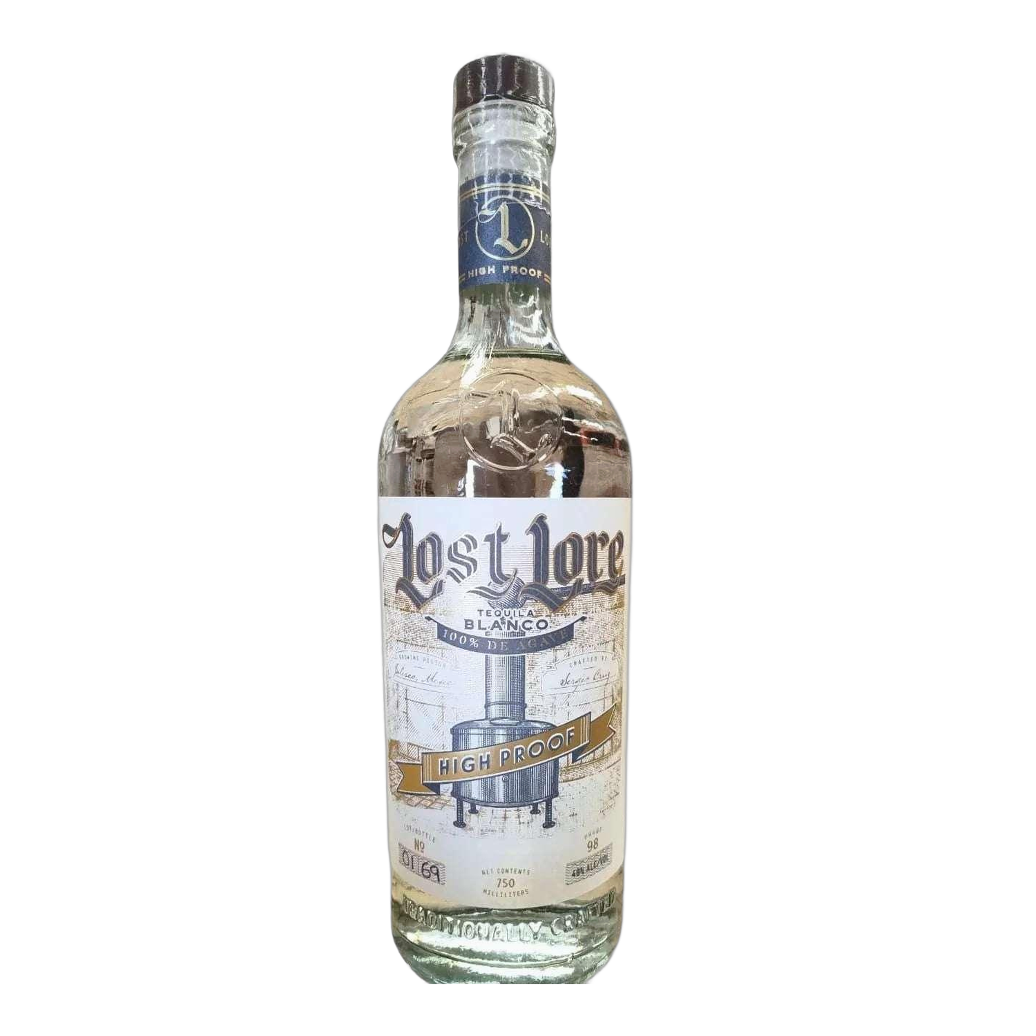 Lost Lore High-Proof Tequila Blanco - 750ml