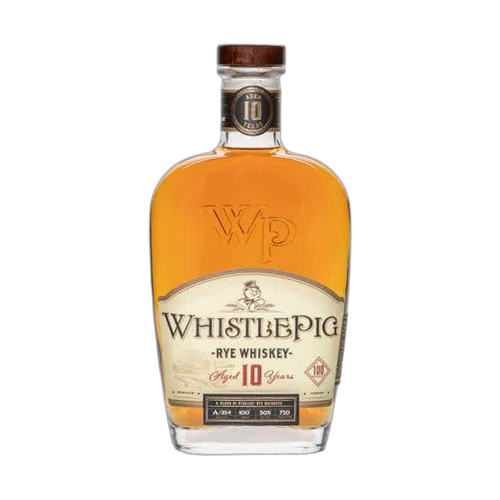 WhistlePig 10-Year-Old Straight Rye Whiskey - 750ml