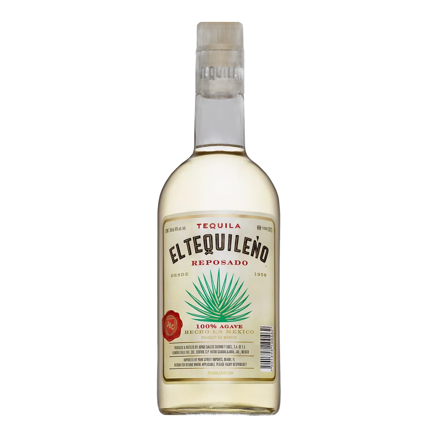 El Tequileño Reposado Tequila - 750ml