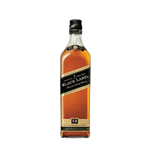 Johnnie Walker Black Label Blended Scotch Whisky 12 Year Old - 750ml