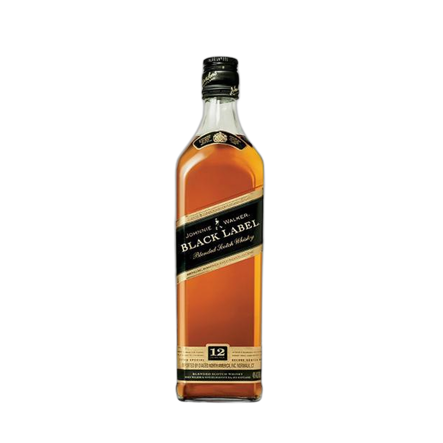 Johnnie Walker Black Label Blended Scotch Whisky 12 Year Old - 750ml