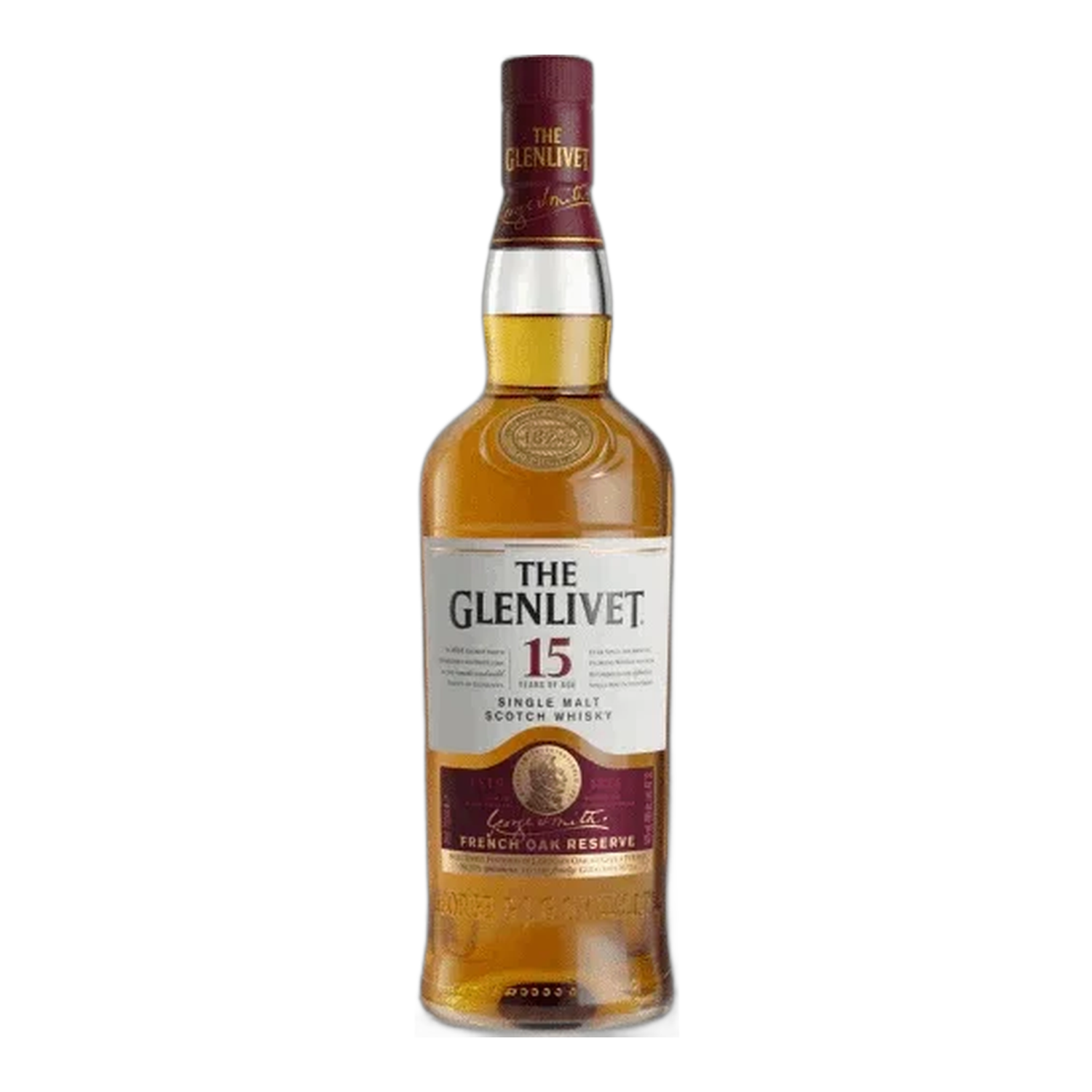 The Glenlivet 15-Year-Old Single Malt Scotch Whisky - 750ml