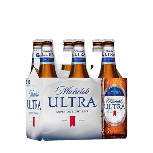 Michelob Ultra American Light Lager - 6 bottles