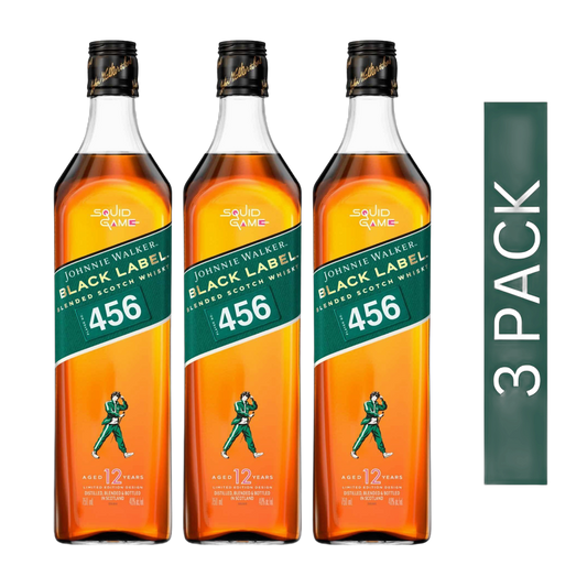 Johnnie Walker Black Label Blended Scotch Whisky - Squid Game Limited Edition - 3-Pack