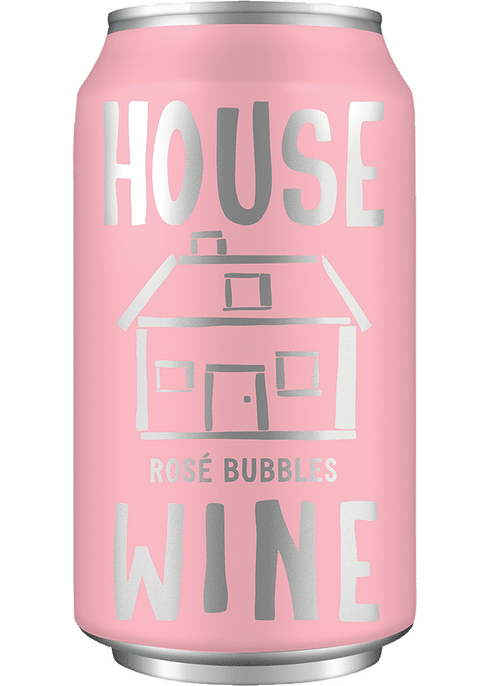 House Wine Rose Bubbles Can- 375mL